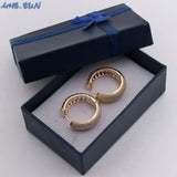 Hollow Circle Hoop Earrings for Women Girls