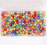 400PCS DIY Acrylic Beads Set for Necklace&Bracelet Kids Toys