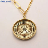 CZ Pendant Necklace for Parties