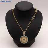 CZ Pendant Necklace for Parties