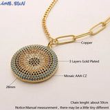 CZ Pendant Necklace for Parties