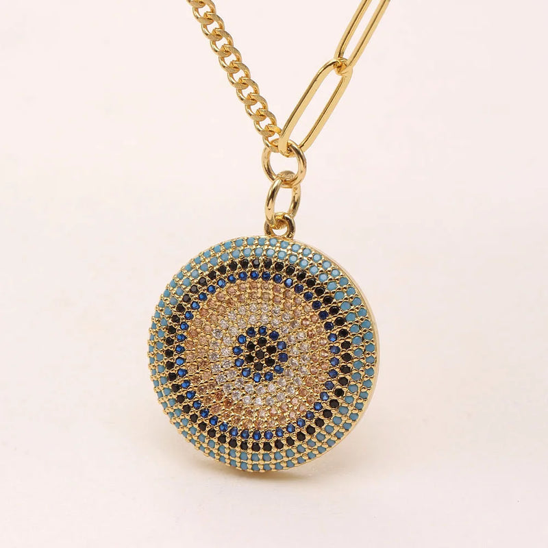 CZ Pendant Necklace for Parties