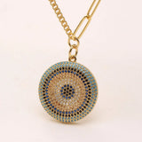 CZ Pendant Necklace for Parties