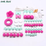 Silicone Beads DIY Set for Baby Teething Necklace