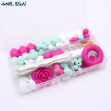 Silicone Beads DIY Set for Baby Teething Necklace