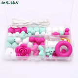 Silicone Beads DIY Set for Baby Teething Necklace