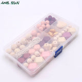 Silicone Teether Beads Set DIY Jewelry Toy
