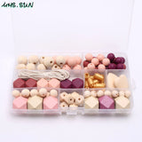 Silicone Teether Beads Set DIY Jewelry Toy