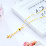 European Female Wedding Gift Tassel Sweater Necklace NL104