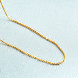 European Wedding Gift Snake Wave Twisted Box Chain Necklace