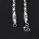 European Man Wedding Geometric Beads Chain Necklace NL208