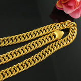 European Man Male 24KT Chain Necklace NL68
