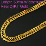 European Man Male 24KT Chain Necklace NL68