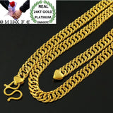 European Man Male Party Wedding 24KT Chain Necklace NL69