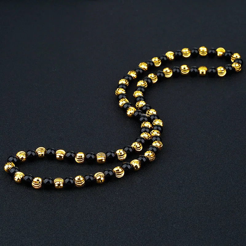 Vintage Fish Beads Pendant Necklace NL168