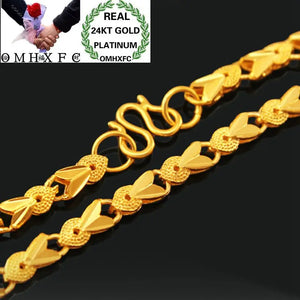 European Female Wedding Gift 24KT Chain Necklace NL77