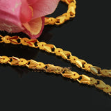 European Female Wedding Gift 24KT Chain Necklace NL77