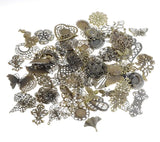 30Pcs Mixed Metal Filigree Wraps Connectors DIY Crafts