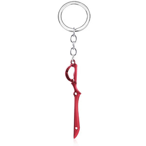 KILL la KILL Key Chains Matoi Ryuko Mini Metal Red Scissor Blade Weapon Pendants