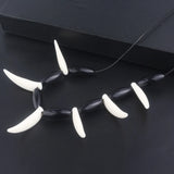 Anime Princess Mononoke Wolf Claw Choker Necklace Set