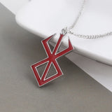 Berserk Logo Pendant Necklace Sword Choker