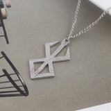 Berserk Logo Pendant Necklace Sword Choker