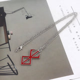 Berserk Logo Pendant Necklace Sword Choker