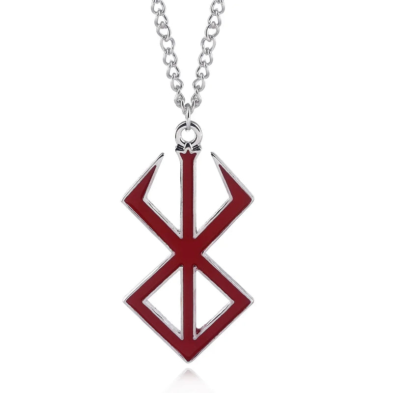 Berserk Logo Pendant Necklace Sword Choker