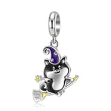 925 Sterling Silver Clown Party Sunglasses Bear Halloween Charms