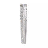 Rhinestone Ponytail Tassel Hair Chain Headwear Crystal Hair Pin Jewelry
