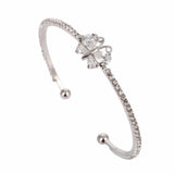 Golden Plated Butterfly Cuff Bracelet for Wedding