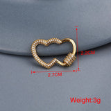 Pave CZ Spiral Clasps for Pearls - DIY Jewelry Making Supplies