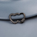 Pave CZ Spiral Clasps for Pearls - DIY Jewelry Making Supplies