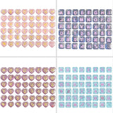 Heart Square Alphabet Silicone Mold Christmas DIY Jewelry