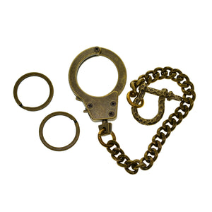 MINI Finger Cuff Shackle Keychain Wallet Chains Biker Jean Keyrings