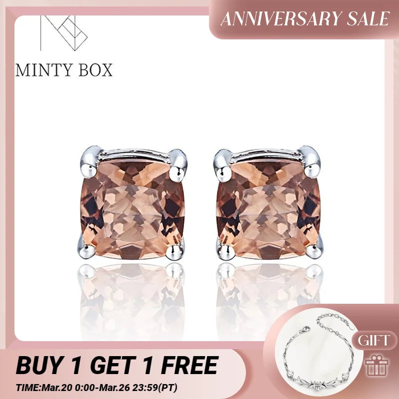 925 Sterling Silver Diaspore Zultanite Stud Earrings