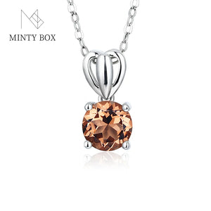Zultanite Silver 925 Pendant Necklace Change Diaspore Stone Silver