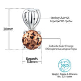 Zultanite Silver 925 Pendant Necklace Change Diaspore Stone Silver