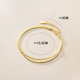 Winter Women's 15.5cm 925 Silver Bracelet, Neo-Gothic Style