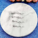 925 Silver Cross Belly Button Piercing Women Jewelry