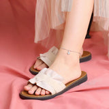 925 Silver Foot Jewelry Female Temperament Niche Fresh Student Anklet