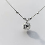 925 Silver Anklet Women Chain Retro Palace Bell Female Summer Accessory