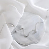 Sterling Silver Moon Anklet for Women Feet Chain Bracelet