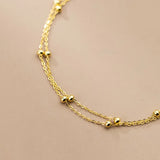 925 Silver Anklets Women Beach Foot Jewelry