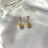 925 Silver Belly Button Piercing Square Latin Dance Jewelry Female