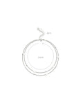 925 Silver Star Ankle Bracelets Round Beads Leg Chain Women Gift