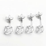 Belly Button Rings Piercing Bar Jewelry Real Silver 925 Sexy Woman