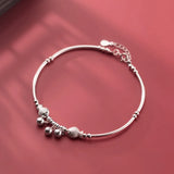 Fish Anklet Jewelry 925 Sterling Silver Foot Chain Female Ornament