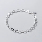 925 Sterling Silver Anklet for Women, Simple Style Gift