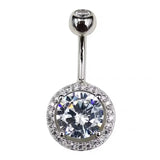 925 Silver Navel Piercing Body Jewelry Sexy